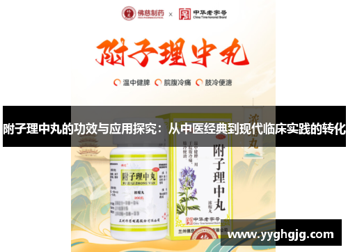 附子理中丸的功效与应用探究：从中医经典到现代临床实践的转化