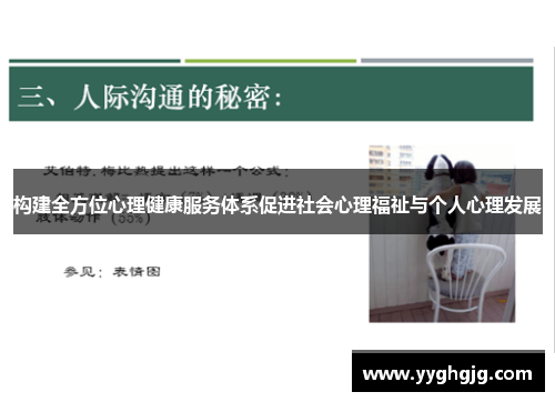 构建全方位心理健康服务体系促进社会心理福祉与个人心理发展